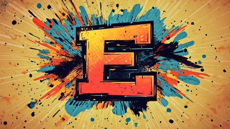E