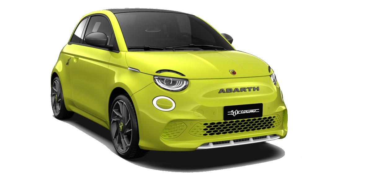 500e turismo studio front yellow