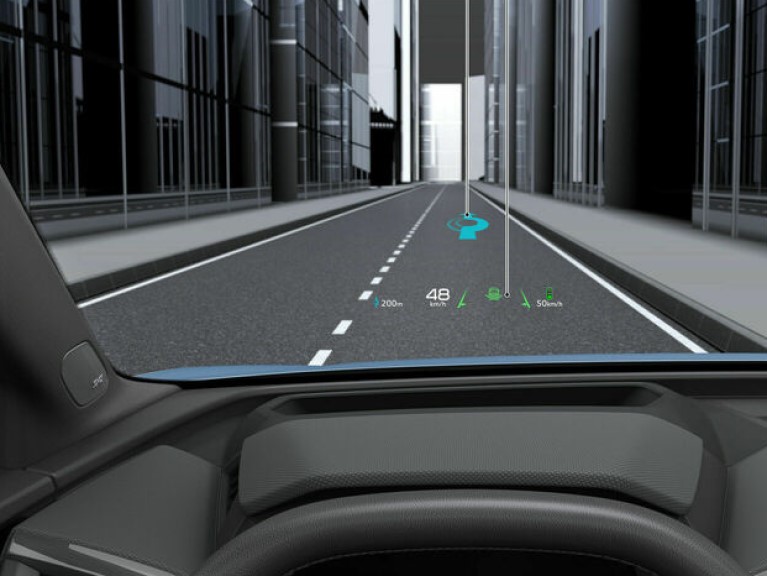Augmented reality head-up display