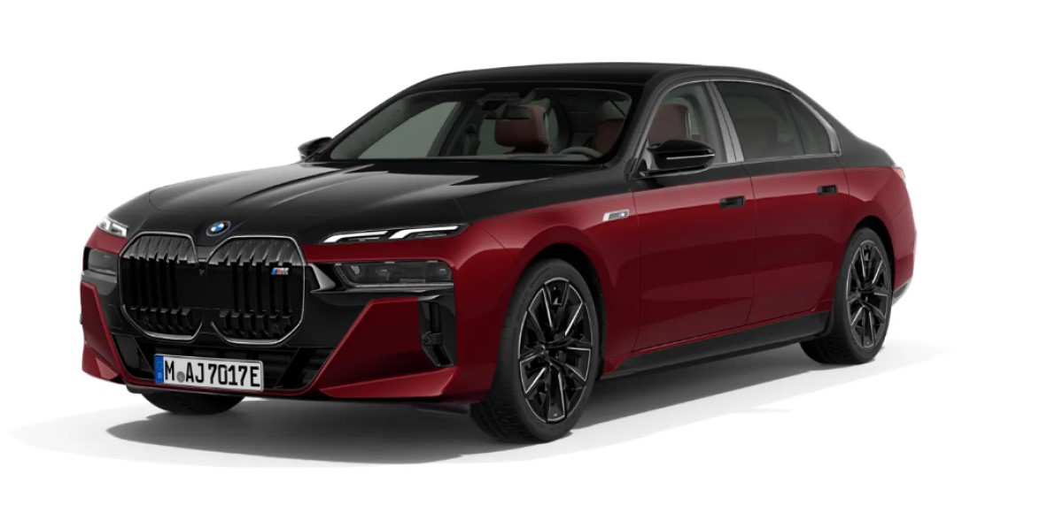 bmw i7 m70 studio front