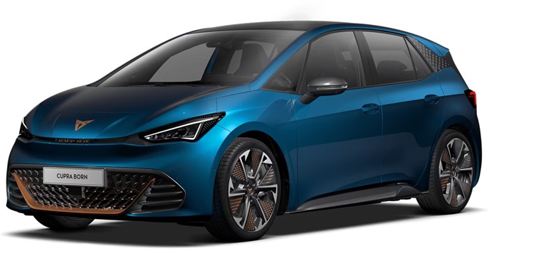 cupra born studio temp