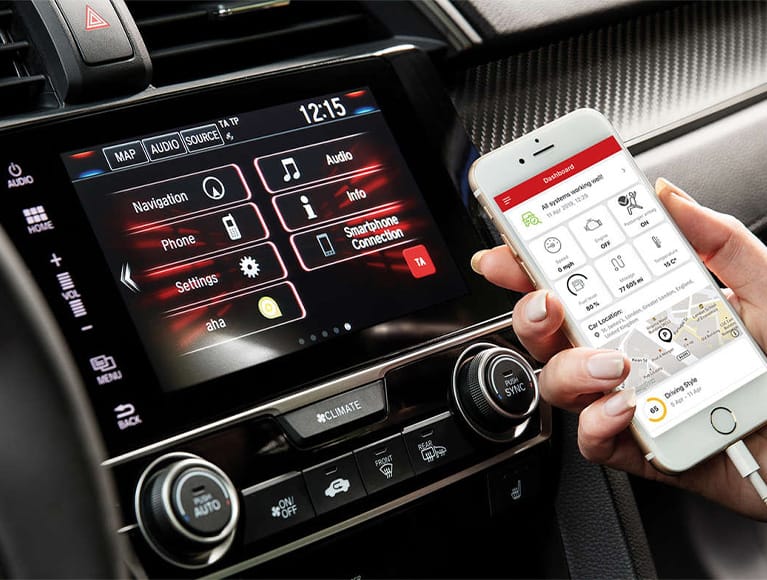 Honda e top apple carplay