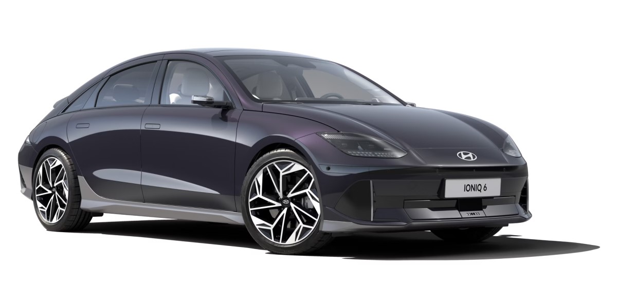 ioniq 6 studio front black