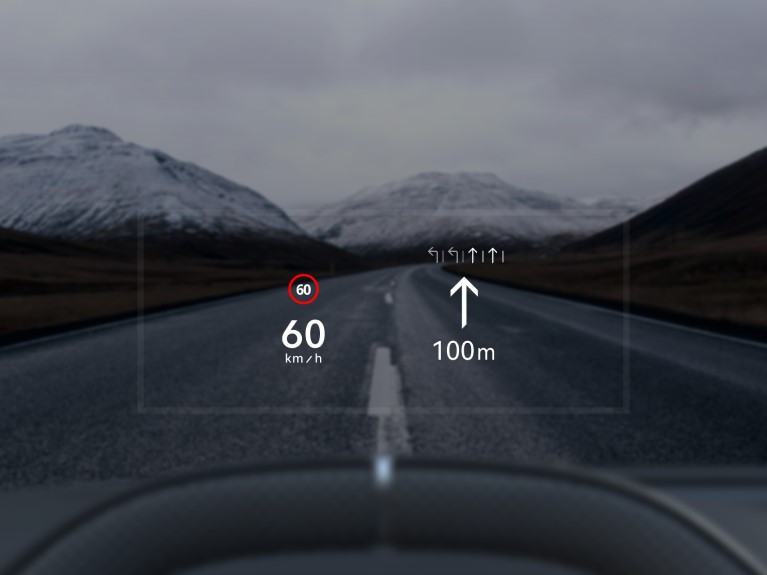 Augmented reality head up display