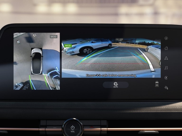 Intelligent 360 around view monitor