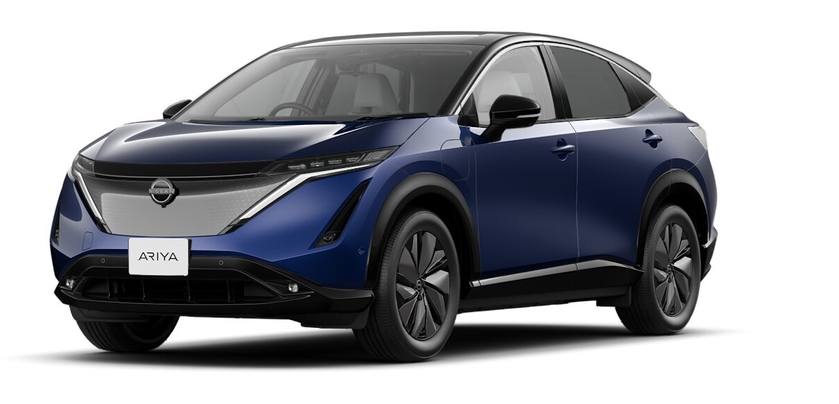 nissan ariya advance studio front