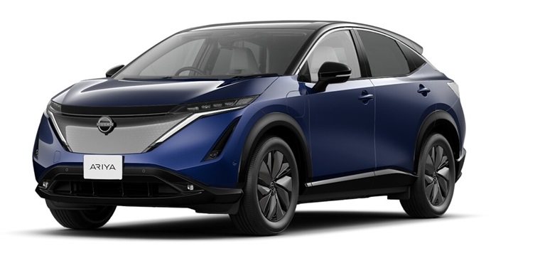 nissan ariya advance studio front
