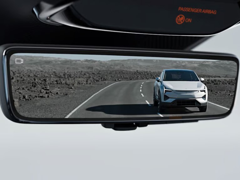 rear view mirror display