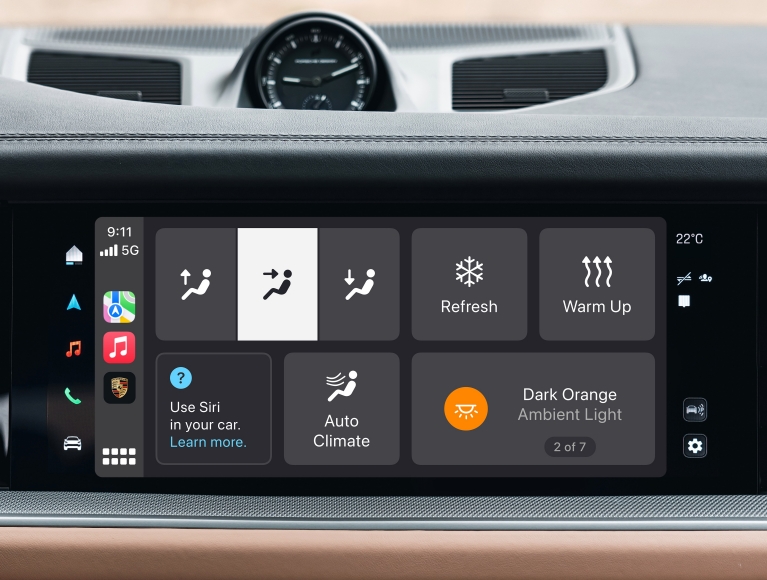 Porsche Apple CarPlay