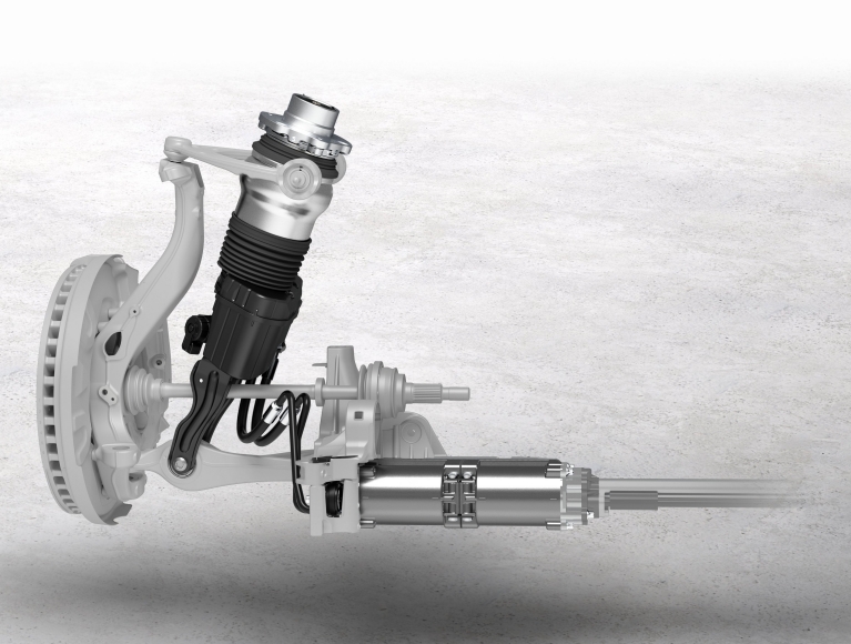 Porsche Taycan Active Ride spring