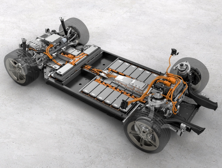 Porsche Taycan battery pack 2