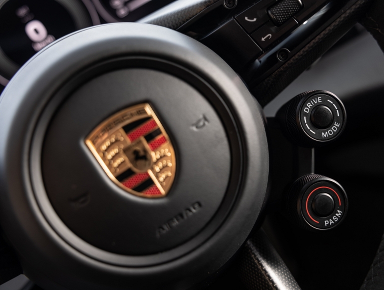 Porsche Taycan Push to Pass switch