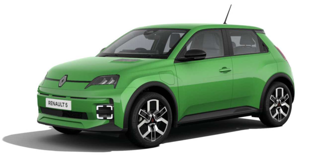 Renault 5 E-Tech front evolution