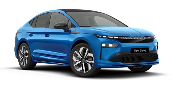 enyaq coupe sportline studio front