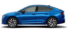enyaq coupe sportline studio side