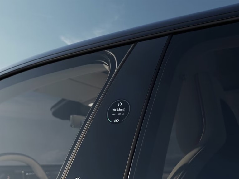 Zeekr X intelligent b pillar